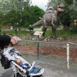 první setkání s dinosaurem
